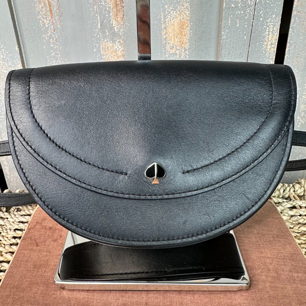Kate Spade Andi Half Moon Belt Bag Black - Picture 2 of 16